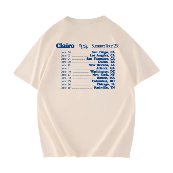 Clairo Tour Natural T-Shirt