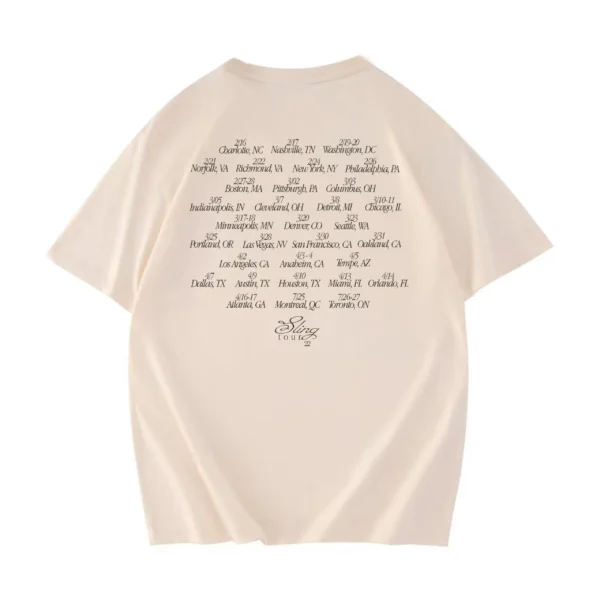 Sling North American Tour Natural T-Shirt